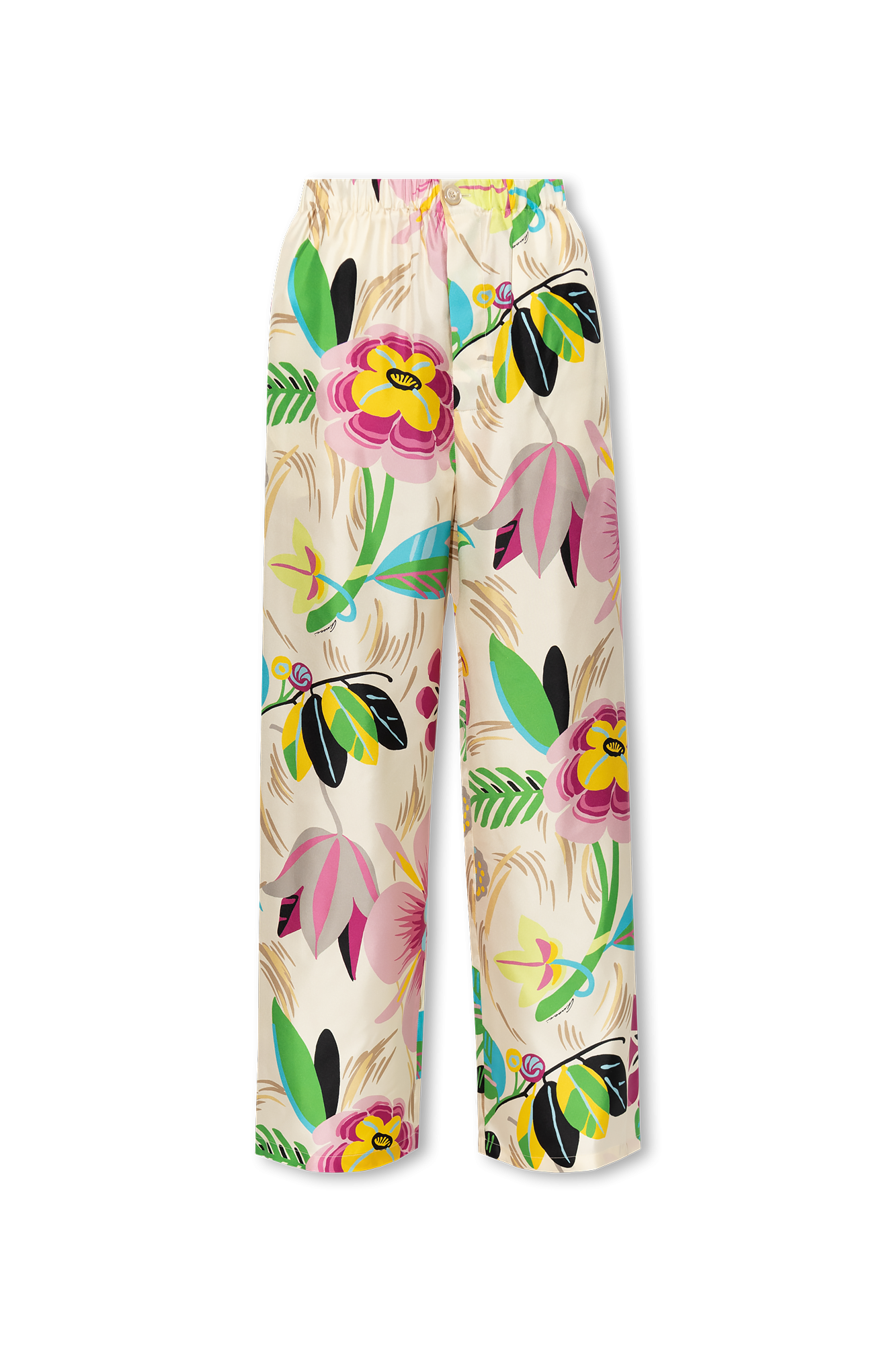 Multicolour Silk trousers Gucci - Vitkac Canada