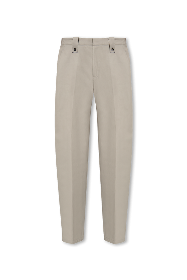 Bottega Veneta Spodnie z szerokimi nogawkami