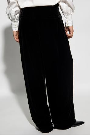 Saint Laurent Velvet bri trousers