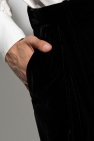 Saint Laurent BLACK Velvet trousers