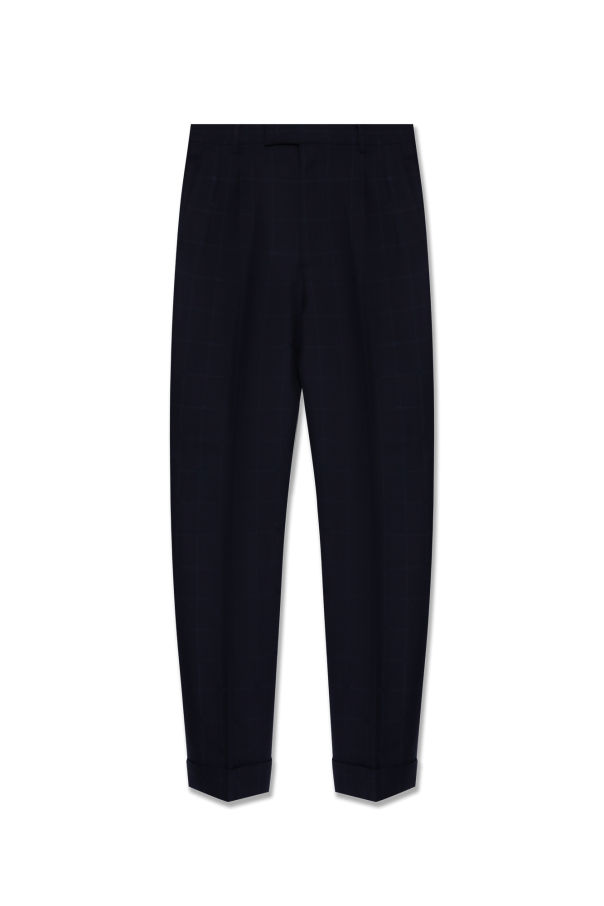 Pleat-front trousers od Gucci