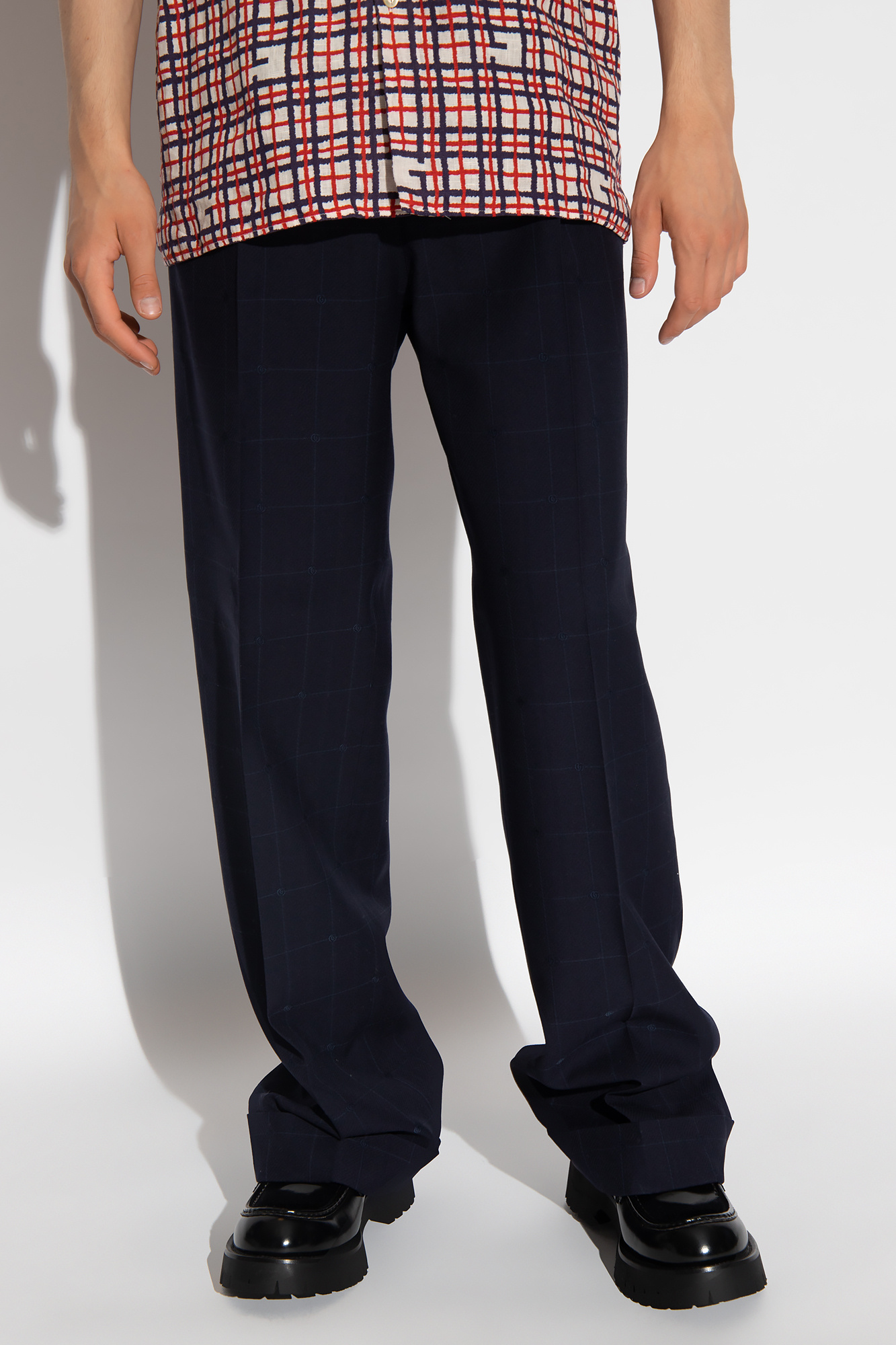 Gucci Pleat-front trousers