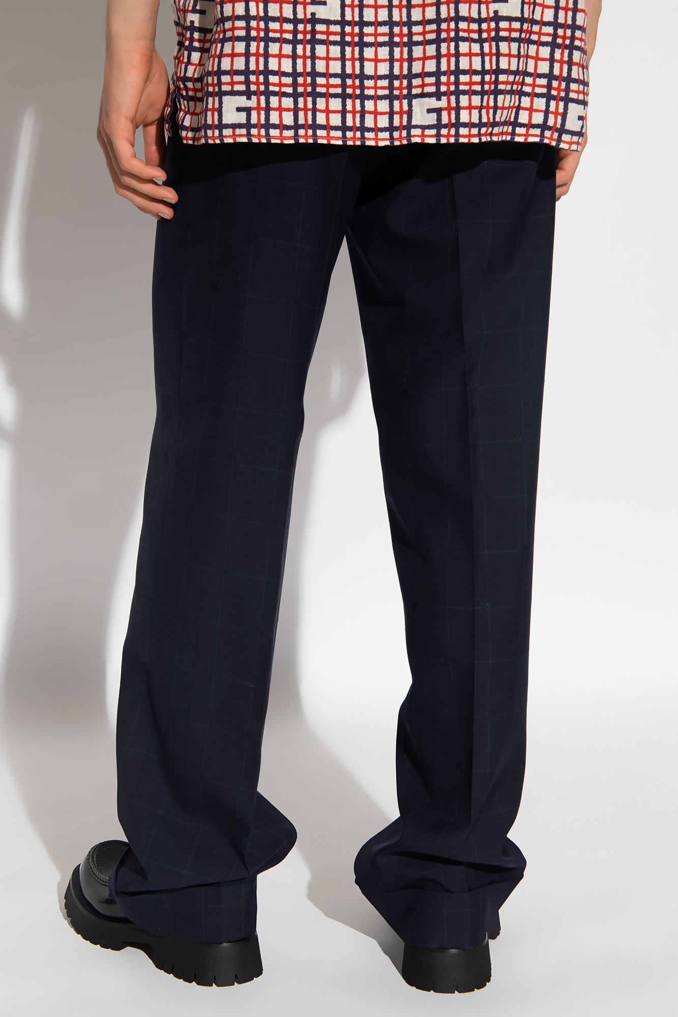 Gucci Pleat-front trousers