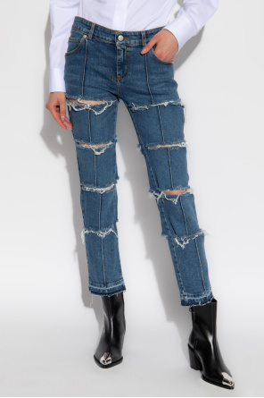 Alexander McQueen Distressed jeans