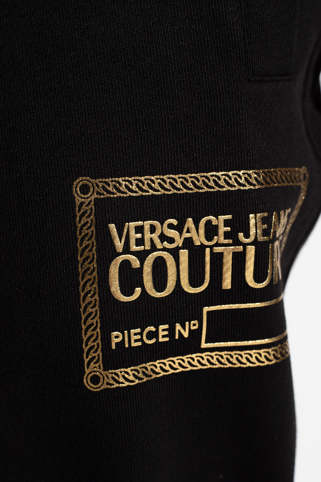 Black Sweatpants with logo Fear Of God Essentials Kids - IetpShops Canada -  versace jeans couture black embossed slide