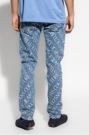 Versace Jeans Couture Monogrammed jeans