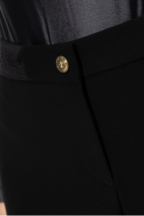 Versace Jeans Couture Spodnie  rozszerzanymi nogawkami