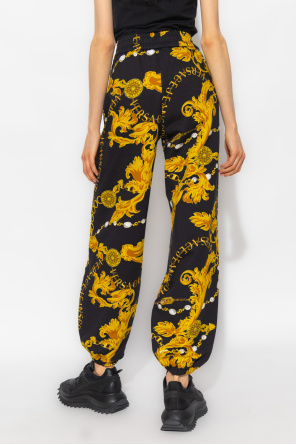 giambattista valli midi long-sleeved dress Printed sweatpants