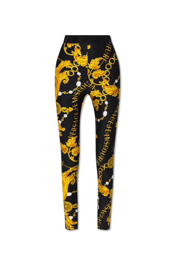 Versace Jeans Couture Printed leggings