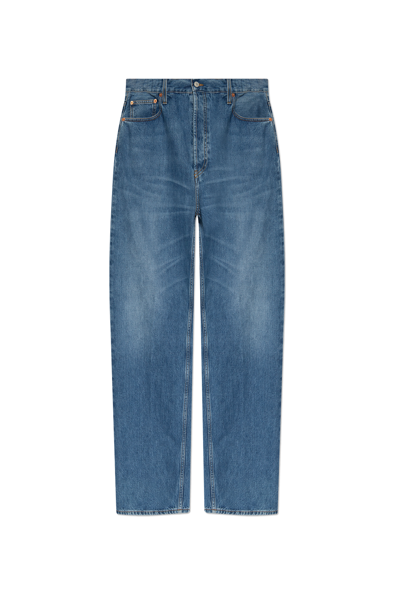 gucci Silk Relaxed-fitting jeans