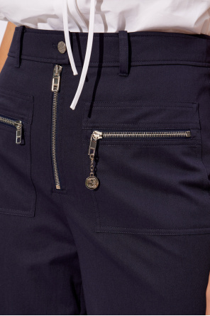 Gucci Spodnie z lekko rozszerzanymi nogawkami