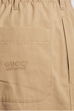 Gucci Spodnie z logo