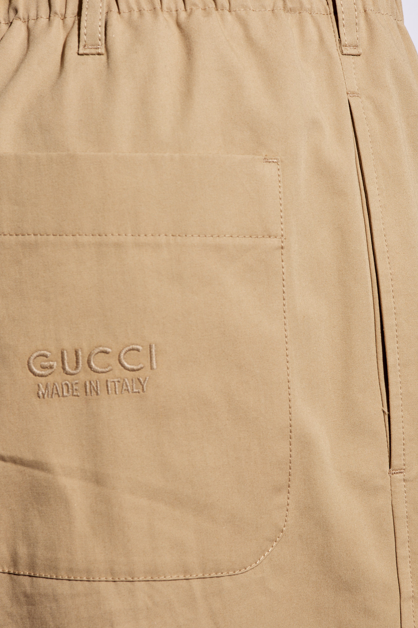 Gucci Trousers with logo