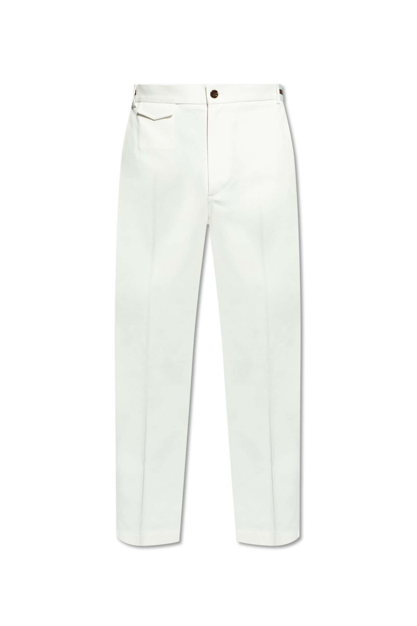 Gucci Cotton trousers with a crease