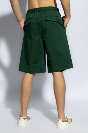 Gucci Cotton shorts with crease