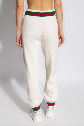 Gucci Ribbed trousers