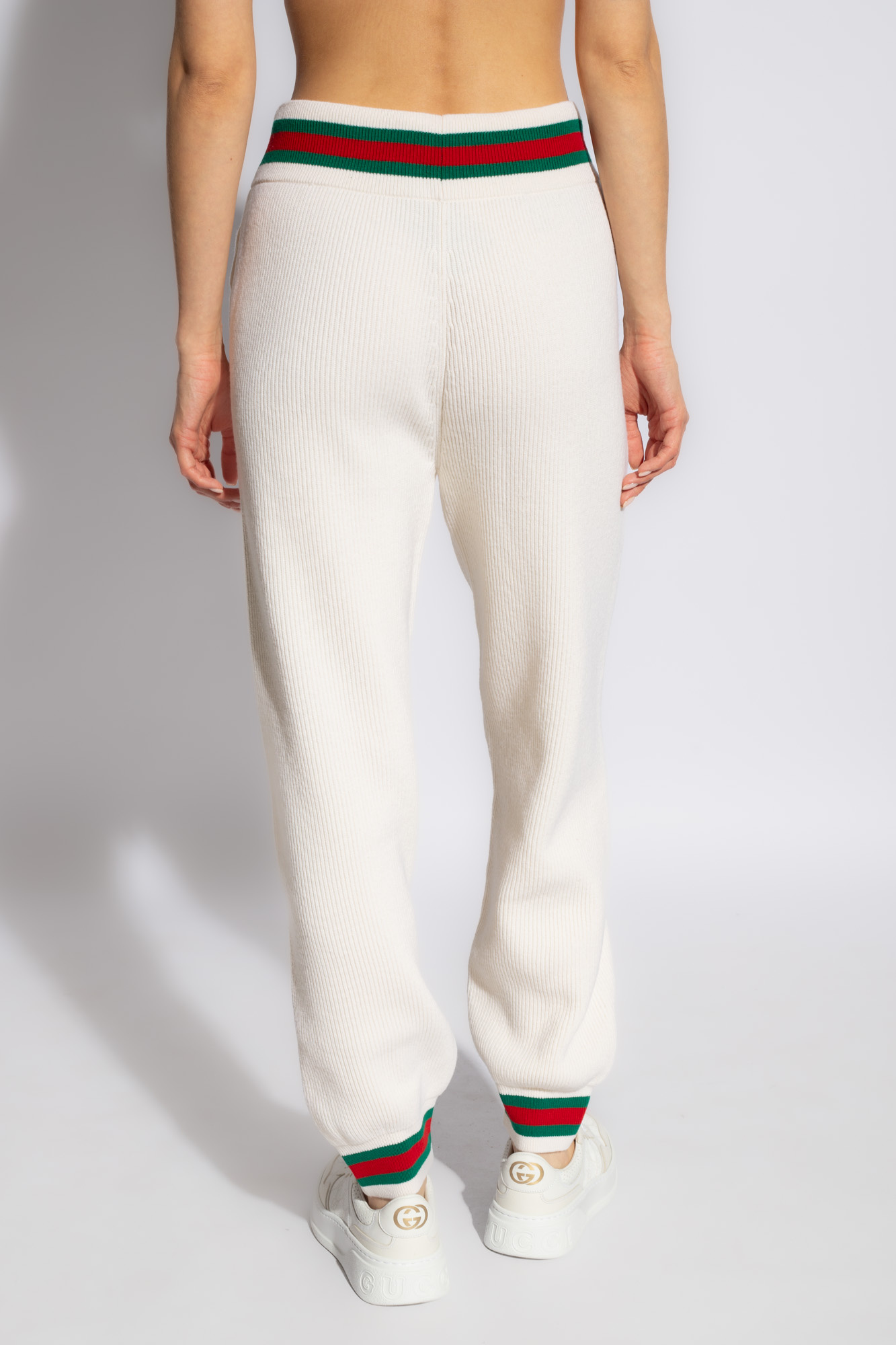 Gucci Ribbed trousers