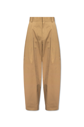 Trousers with pleats od Bottega Veneta