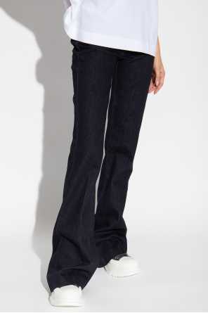 Alexander McQueen Jeansy z rozszerzanymi nogawkami