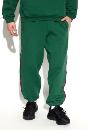 Gucci Sweatpants with ‘Web’ stripe