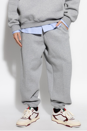 Gucci Pantalones deportivos con la distintiva franja Web