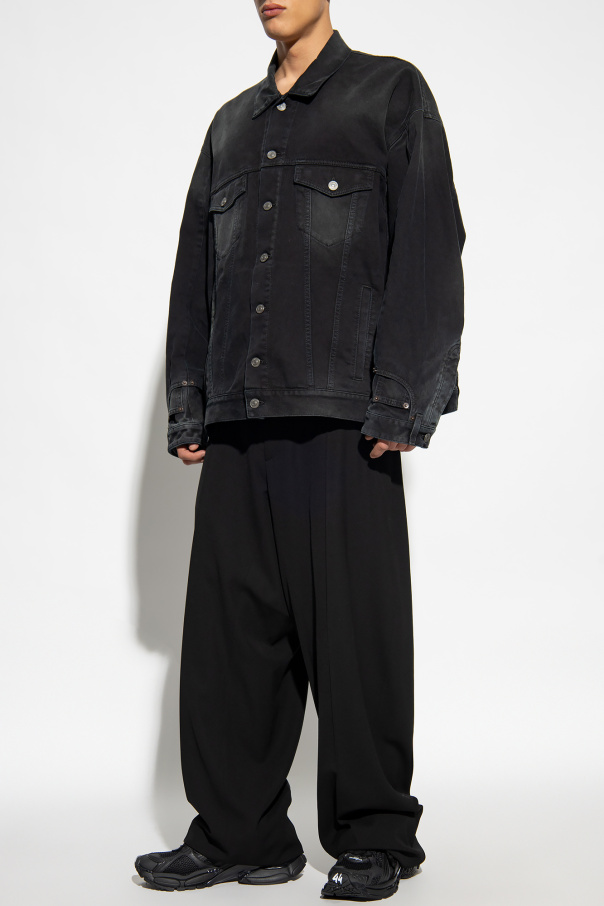 Balenciaga Relaxed-fitting pleat-front with trousers
