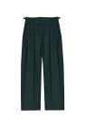 Balenciaga GREEN Pleated Trousers