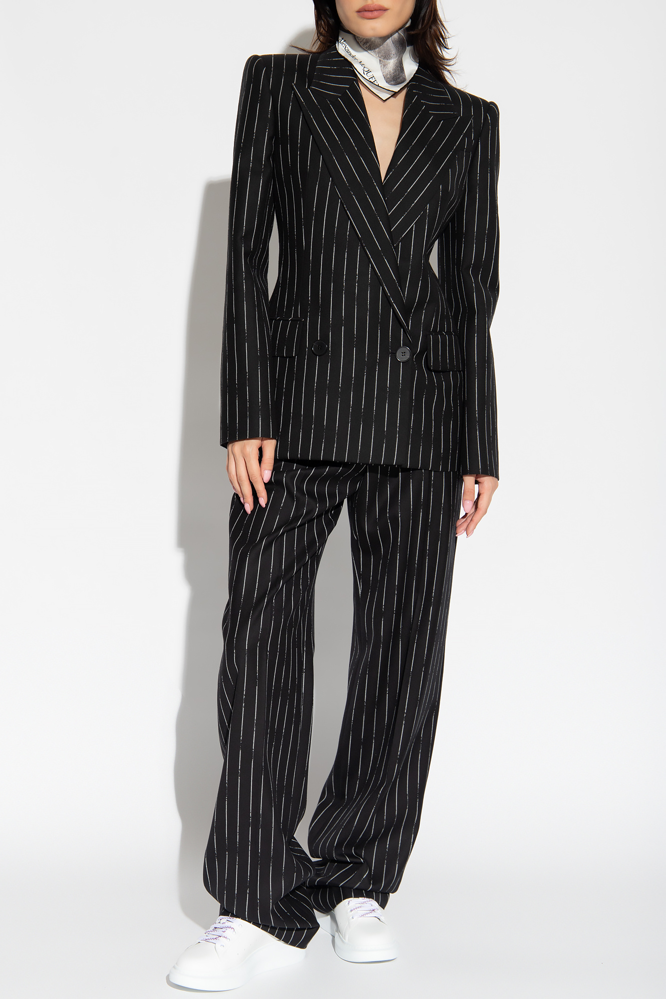 Alexander McQueen Wool Plus trousers