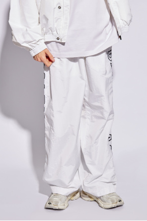 Balenciaga Spodnie ortalionowe z logo