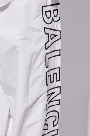 Balenciaga Spodnie ortalionowe z logo