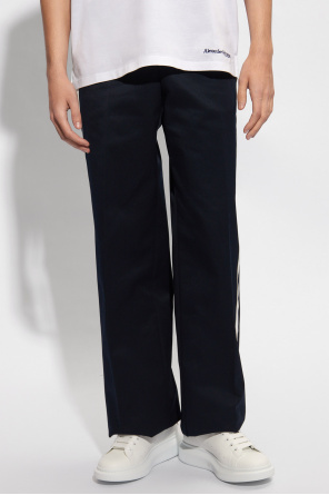 Alexander McQueen Side-stripe trousers