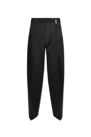 Pleat-front trousers od Versace Jeans Couture