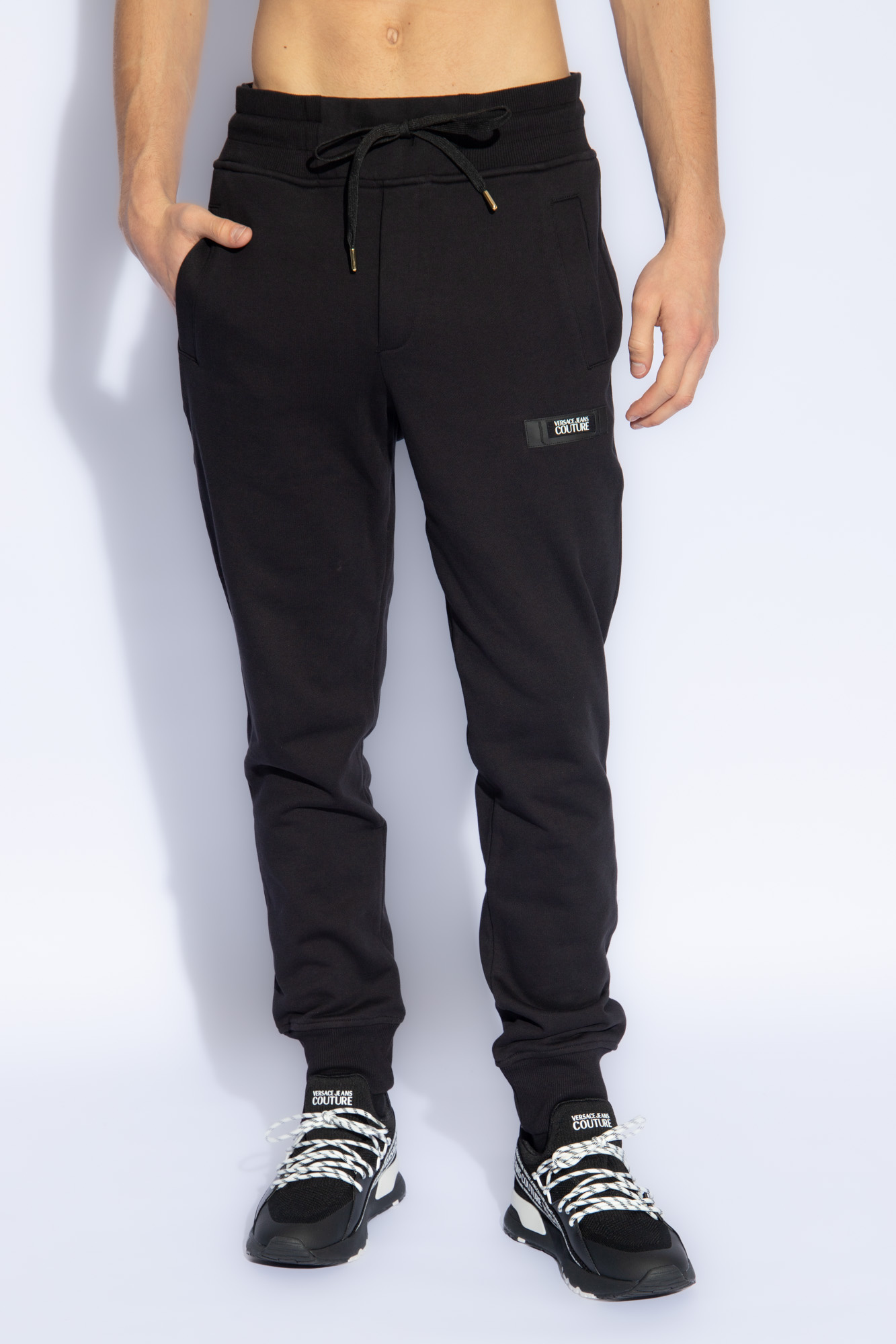 Versace Jeans Couture Sweatpants with logo patch