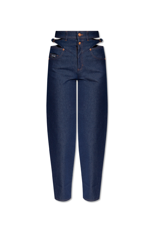 High-waisted trousers od Versace Jeans Couture