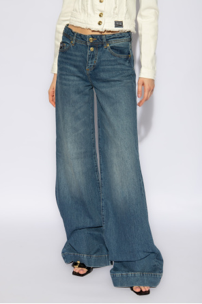 Versace Jeans Couture Jeansy z rozszerzanymi nogawkami