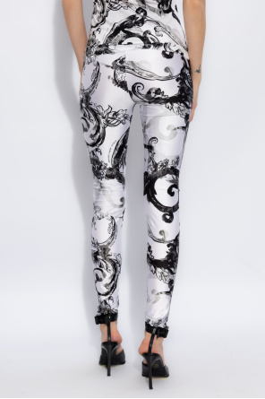 Versace Jeans Couture Patterned leggings