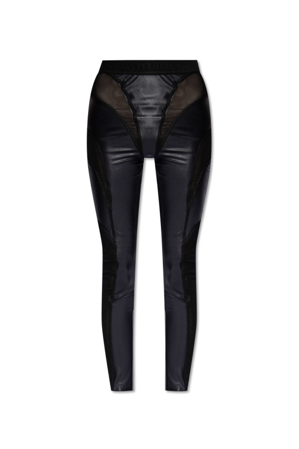Pain De Sucre 'cilia' Transparent Leggings, in Black
