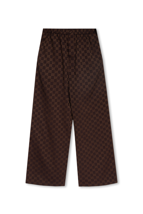 Gucci Trousers with monogram