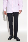 Gucci NAVY BLUE Pleat-front trousers