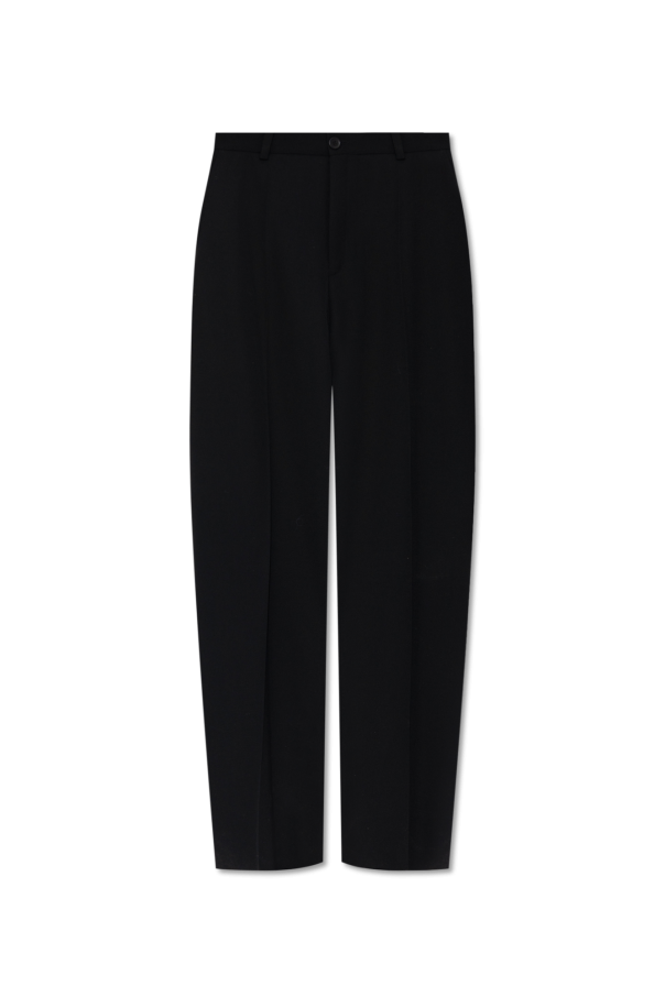 Balenciaga Oversize pleat-front trousers