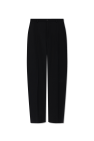 Balenciaga BLACK Oversize pleat-front trousers