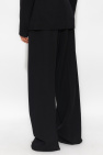 Balenciaga BLACK Oversize pleat-front trousers