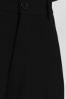 Balenciaga BLACK Oversize pleat-front trousers