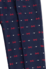 Gucci Kids NAVY BLUE Patterned pleat-front trousers