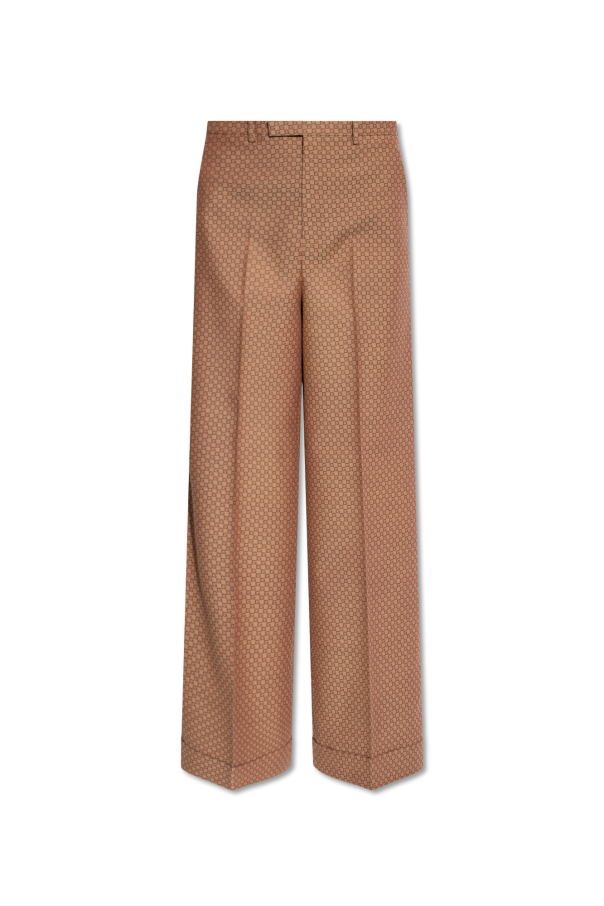Monogrammed trousers od Gucci