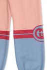 Gucci Kids PINK Logo-printed sweatpants