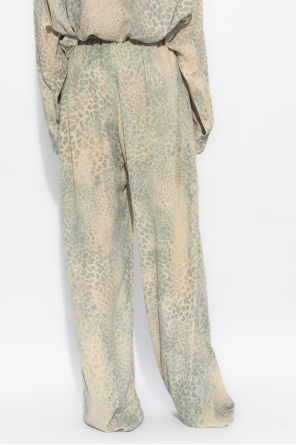 Balenciaga Trousers with animal motif