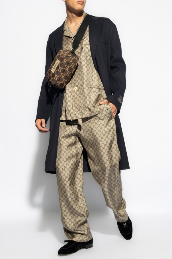 Gucci Spodnie z monogramem