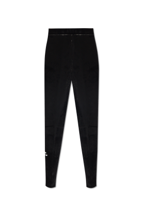 Aksamitne spodnie z kolekcji ‘skiwear’ od Balenciaga