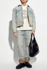 Gucci BLUE Monogrammed jeans